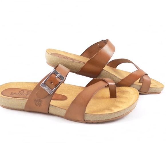 yokono leather sandals
